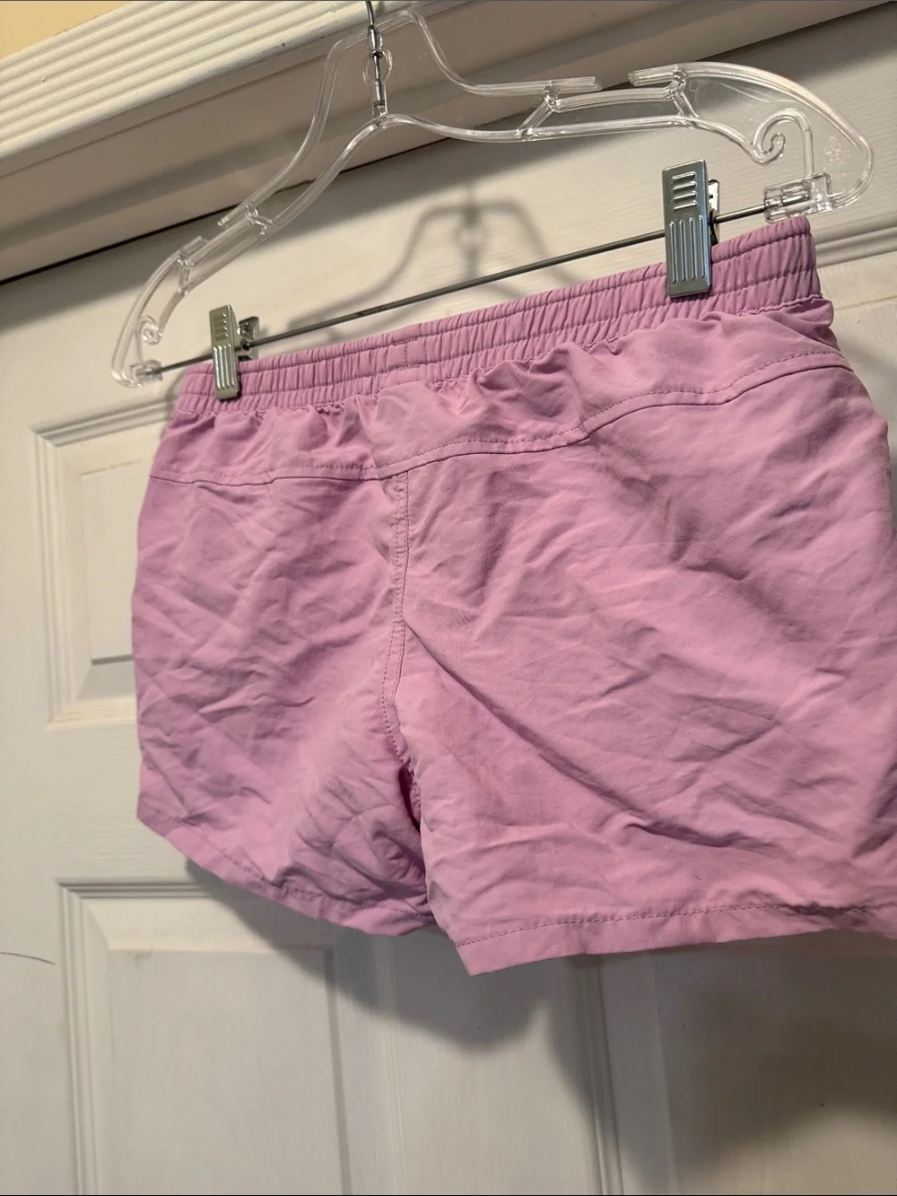 Pink girls Patagonia Casual Elastic-Waist Shorts